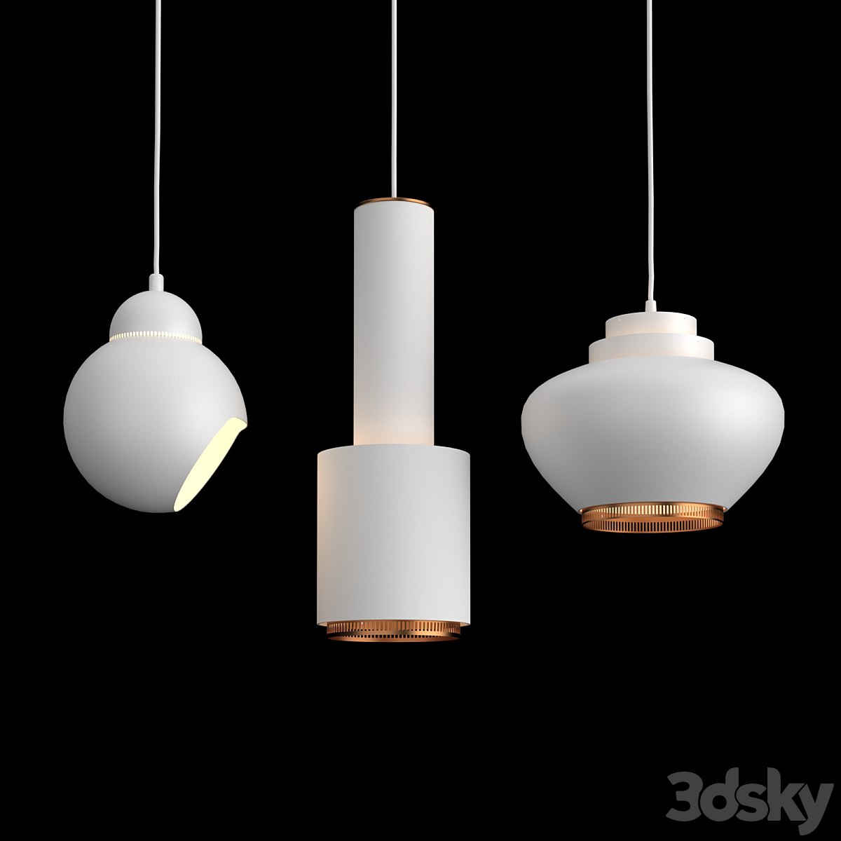 Pendant Lamps ARTEK A330 A330S A440