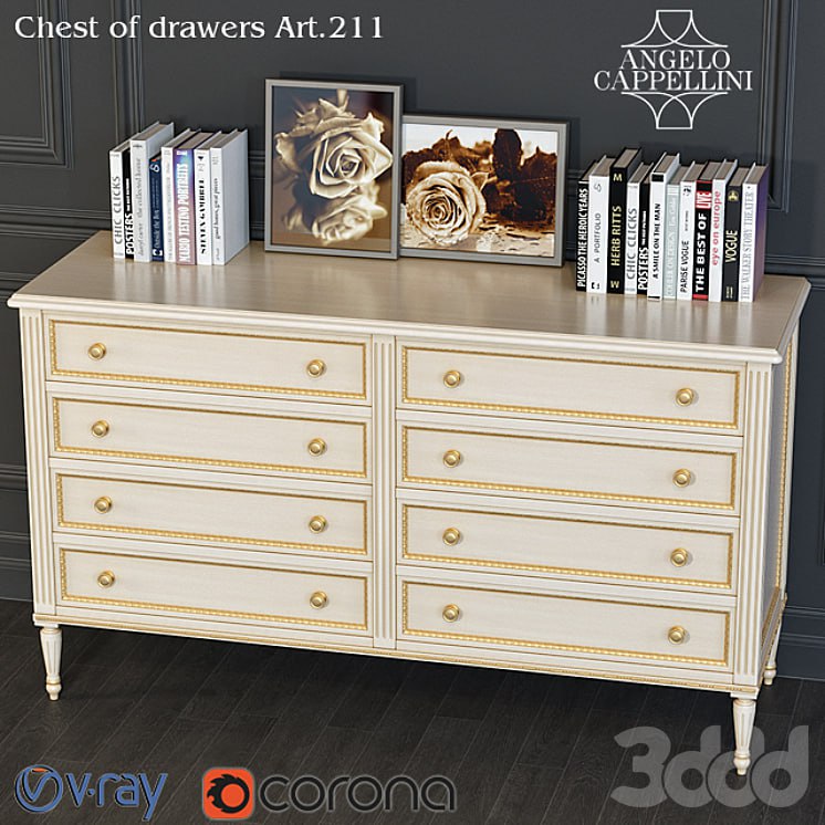 ANGELO CAPPELLINI commode Art 211