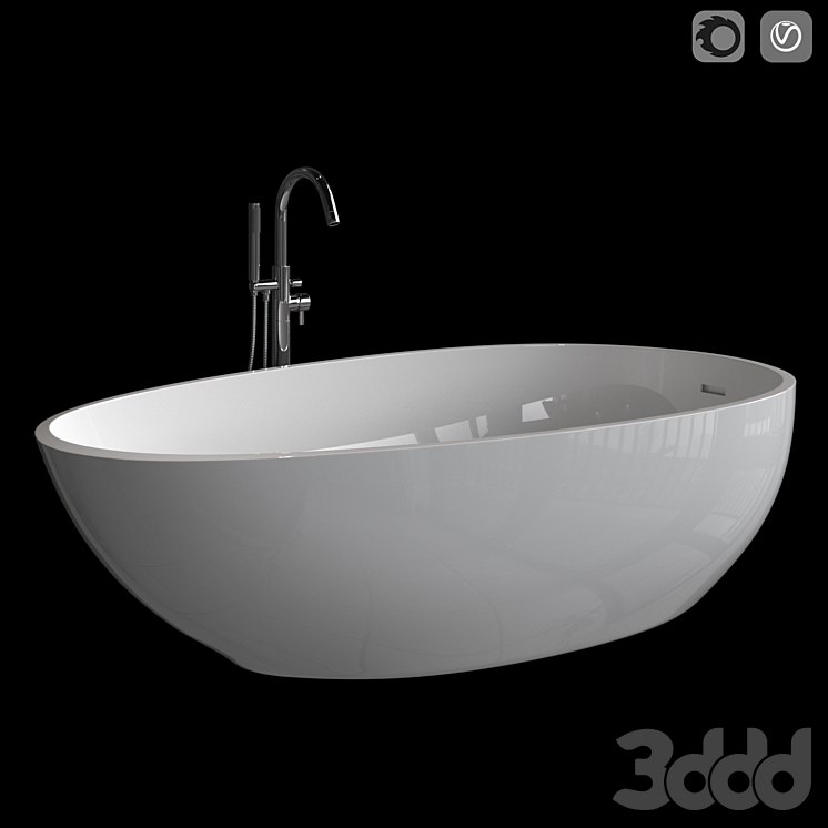 Agape Spoon Xl Free Standing Bath