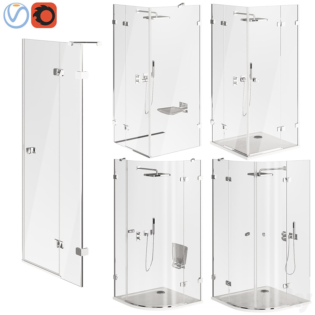 Ravak Brilliant Shower Cabin