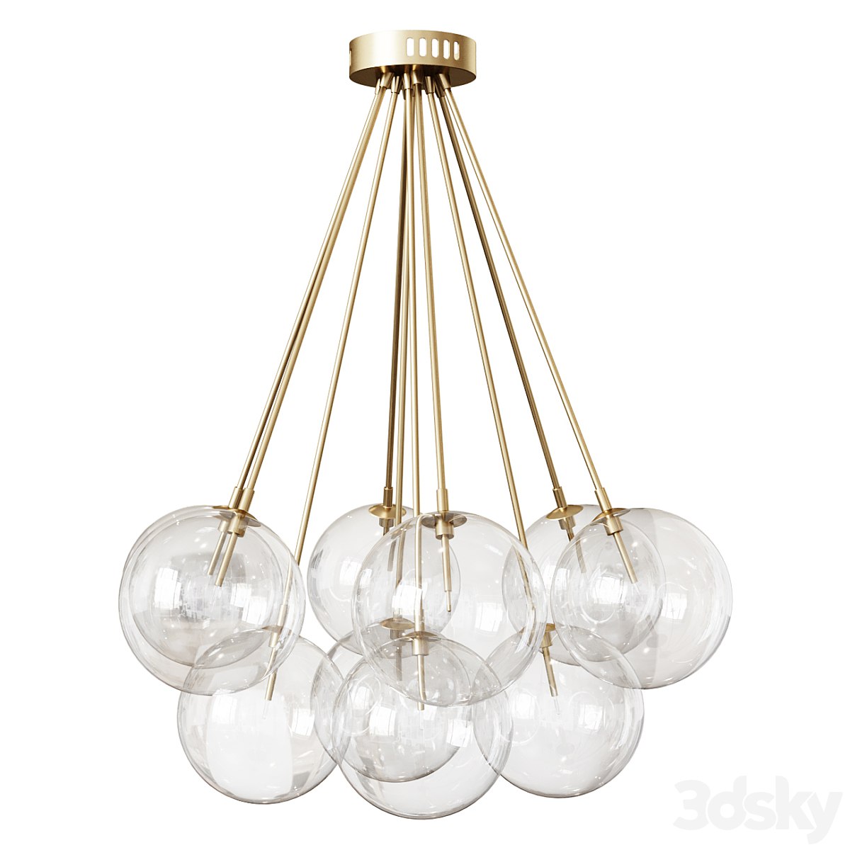 Eichholtz chandelier CEILING LAMP MOLECULE light fixture