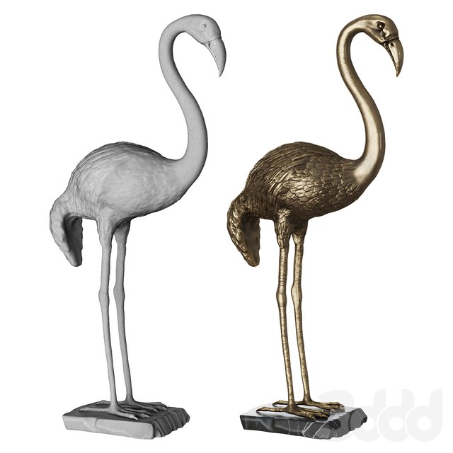 Bronze Heron Camargue by Marie Martin