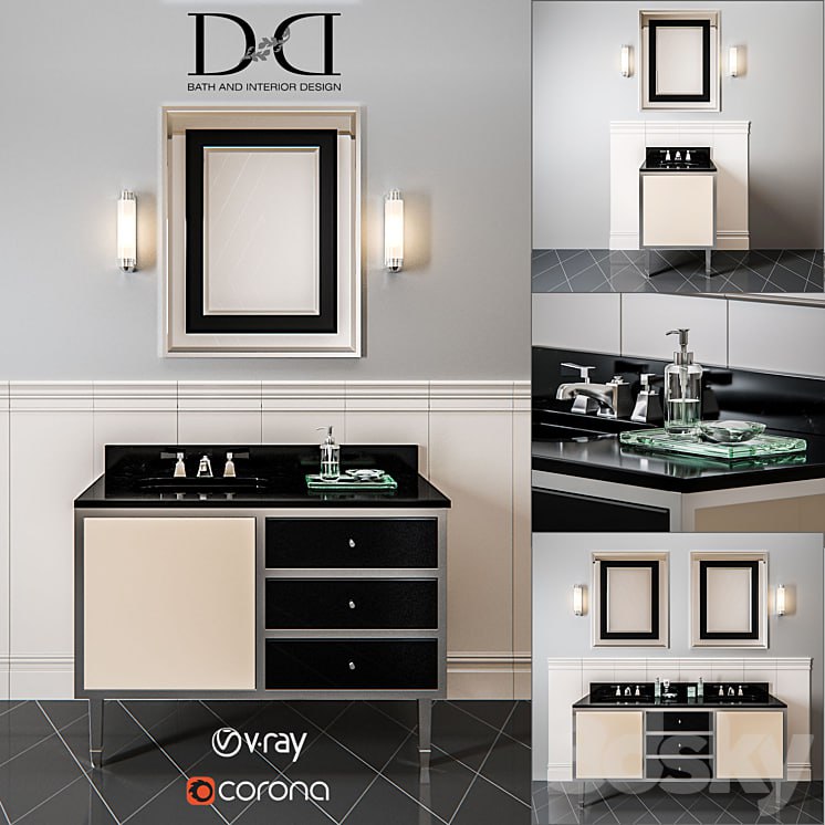 Devon & Devon - Jazz collection (3 Vanity Unit)