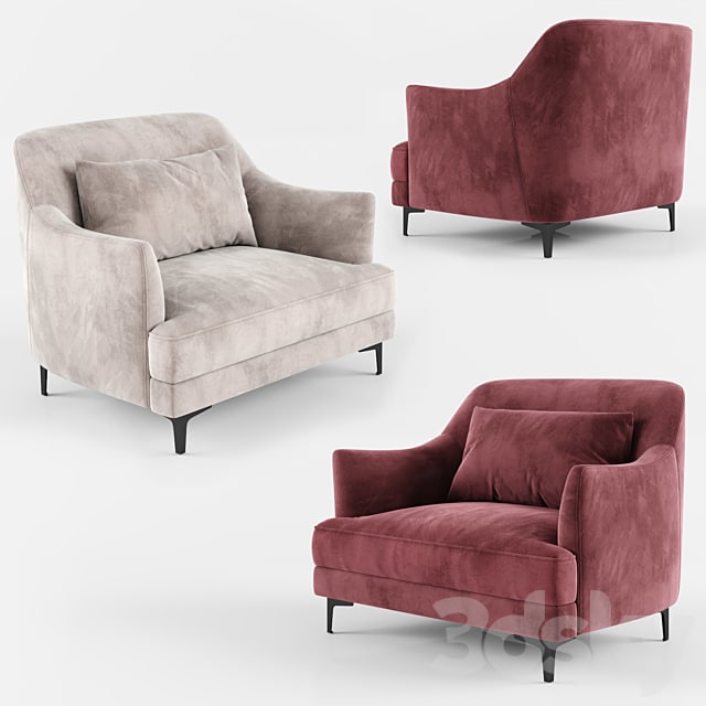 KARE Proud Gray Armchair