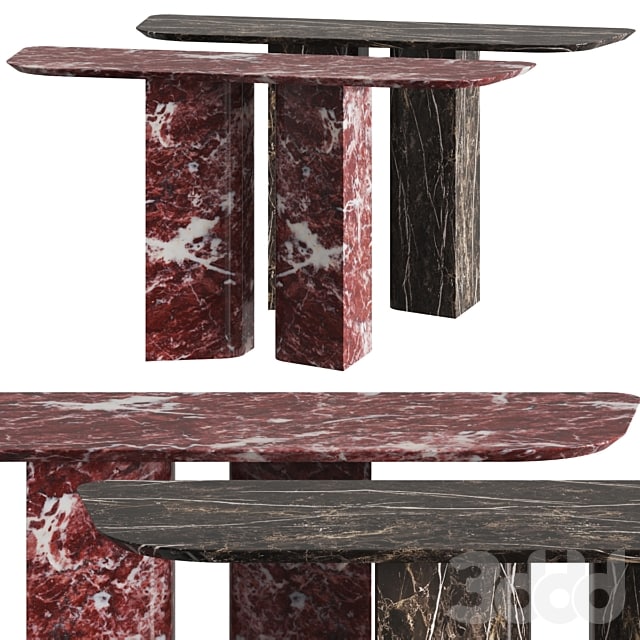 International Marmi Frisbie Console Tables