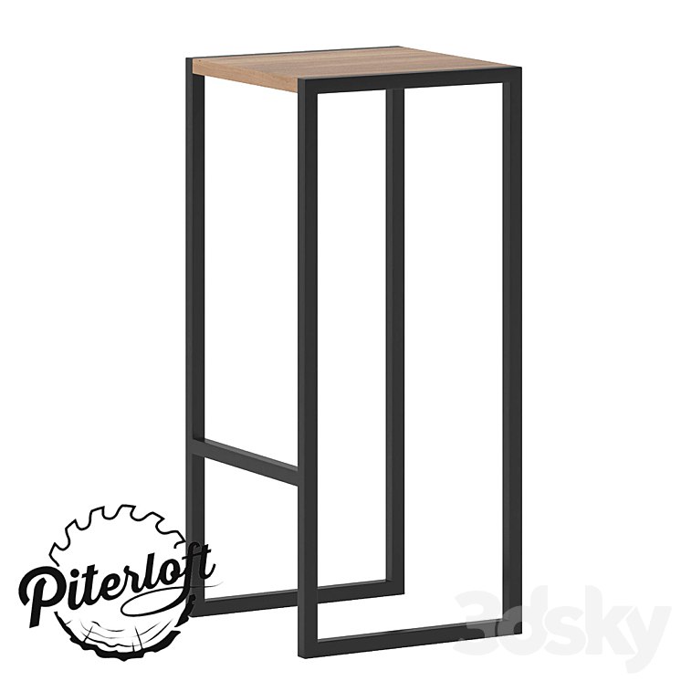 Bar stool Stord in loft style