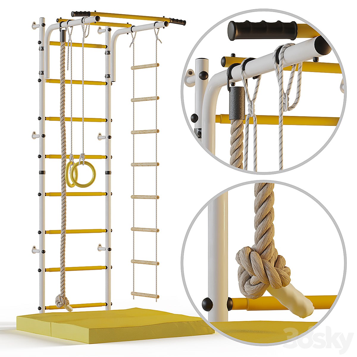 The horizontal bar is wall