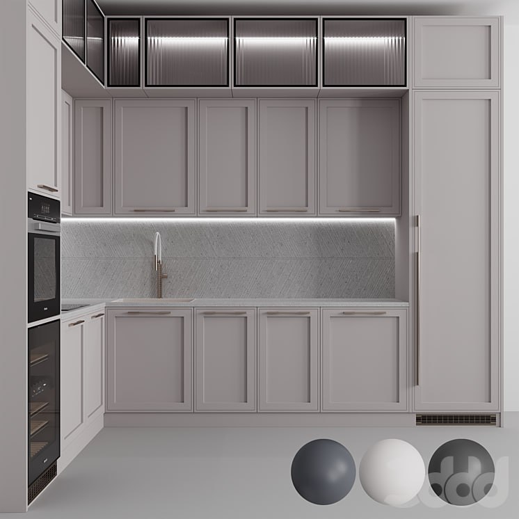 Kitchen №122 "Tricolor"