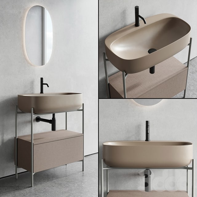 Scarabeo Ceramiche Diva Floor-standing Vanity Unit Set 3