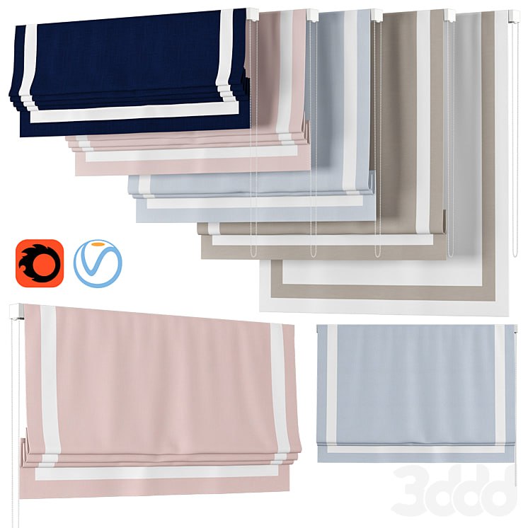 Roman Curtains 54 | Rh Baby & child | APPLIQUÉD FRAME