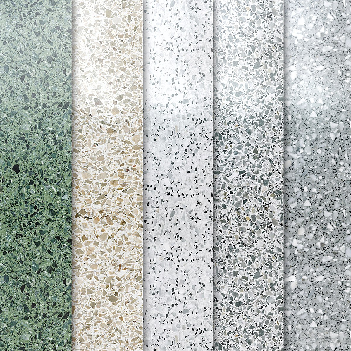 Cement terrazzo