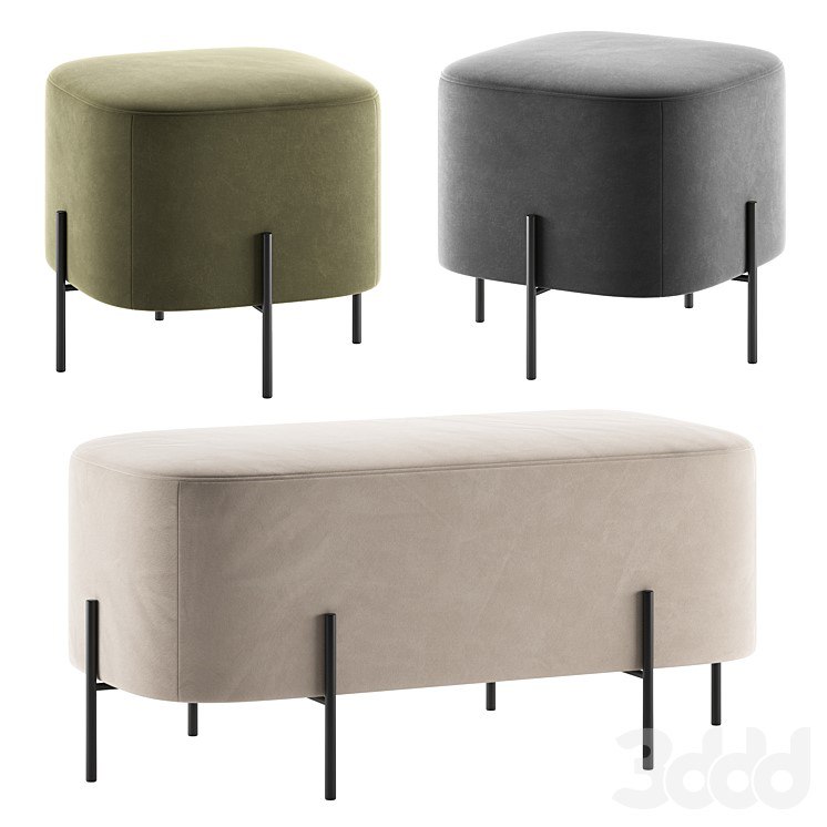 ELEPHANT | Pouf and Bench by Sancal