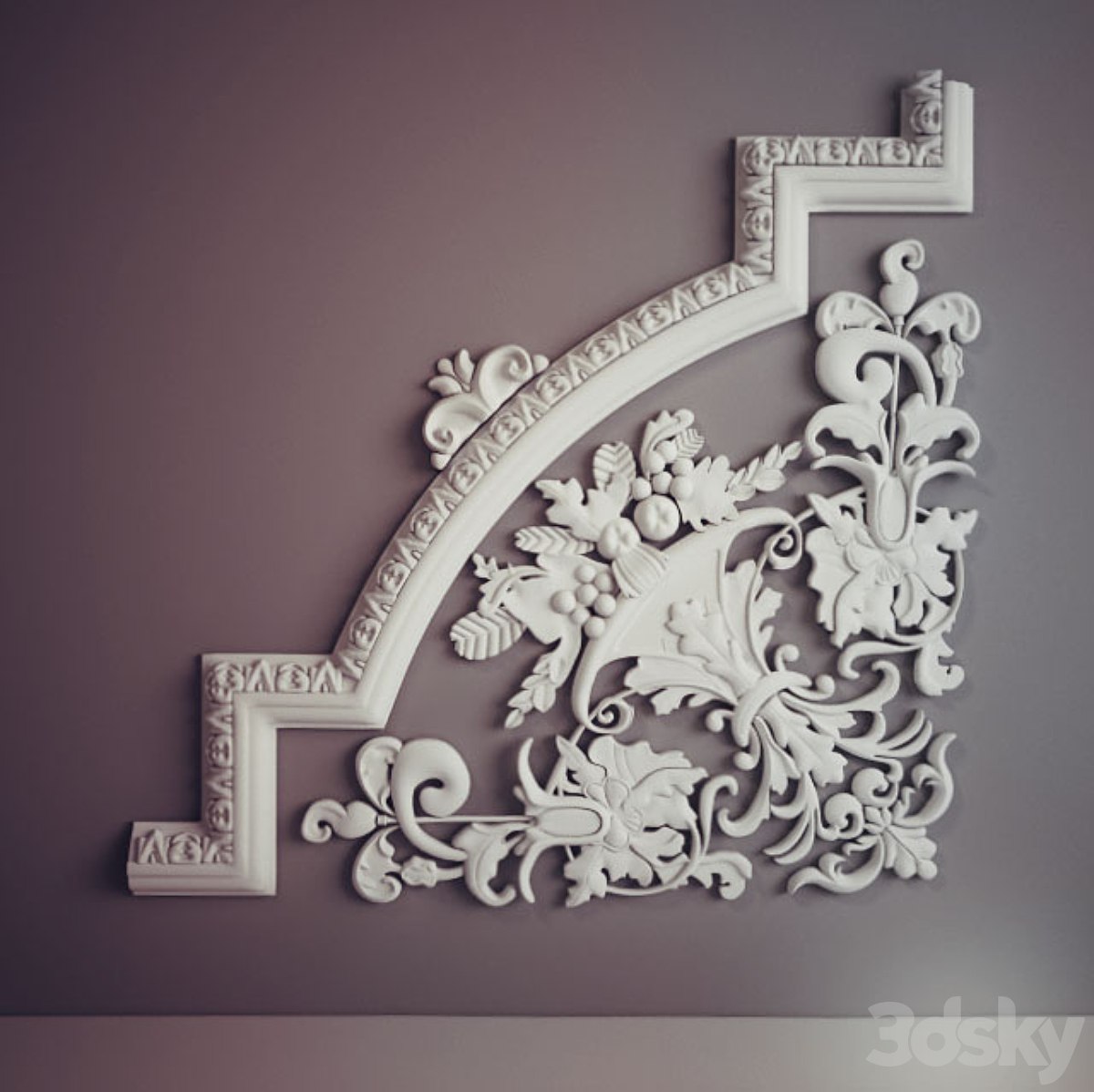 Fretwork corner unit