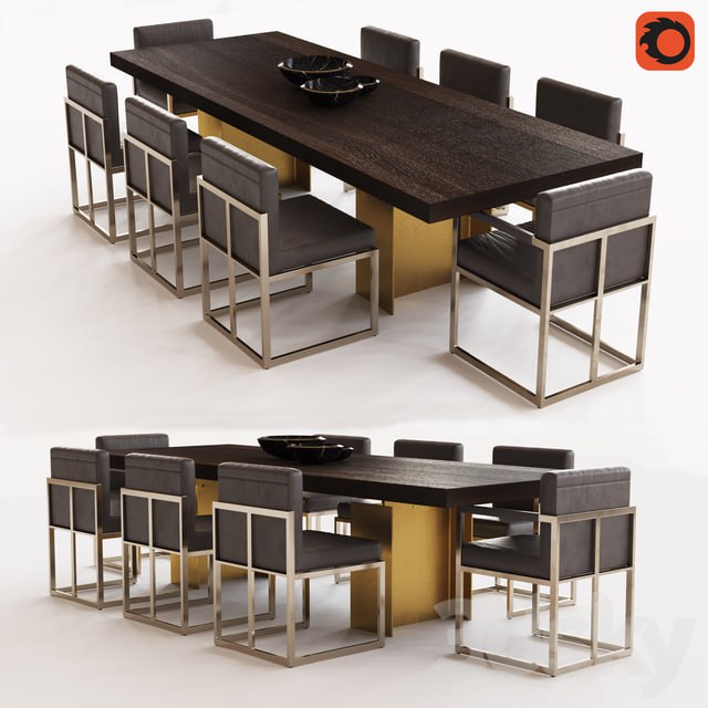 BEAM RECTANGULAR DINING TABLE