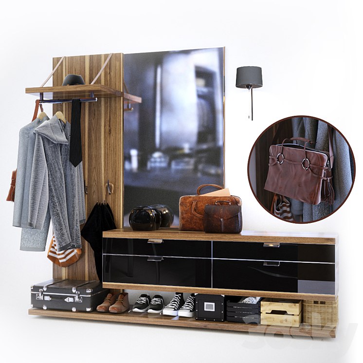 Entrance hall with filling