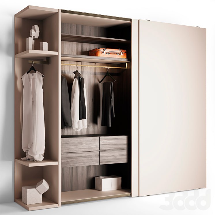 Sliding wardrobe Pianca Nastro