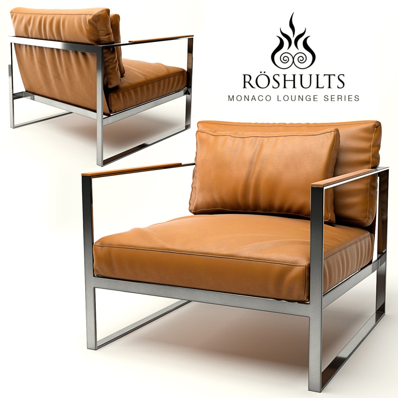 Roshults Monaco lounge chair.