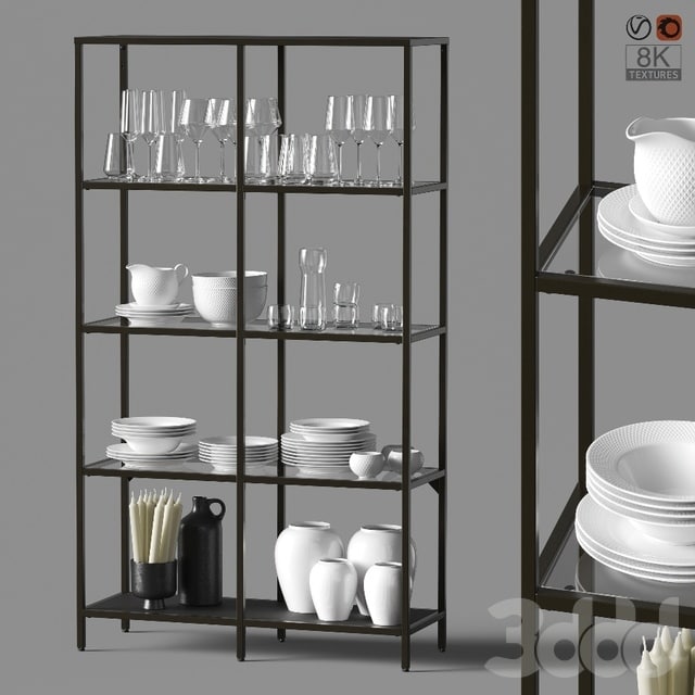 Сupboard with dishes