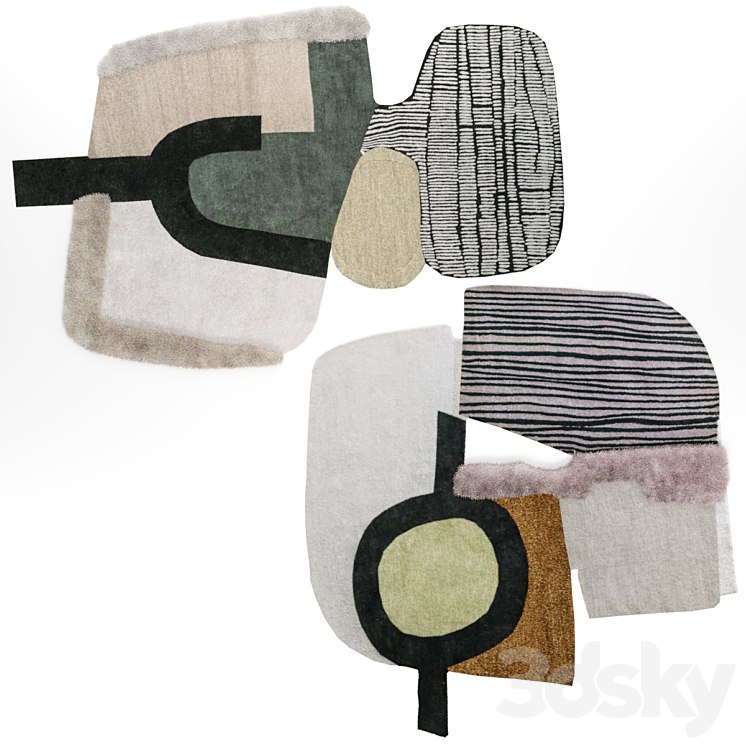 2 Carpets BAXTER - HIMANI D and HIMANI E