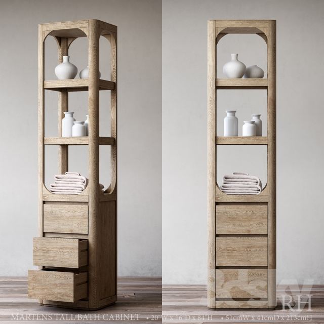 MARTENS TALL BATH CABINET