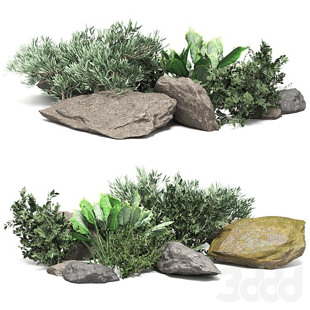 Stone+Bush Pack 18