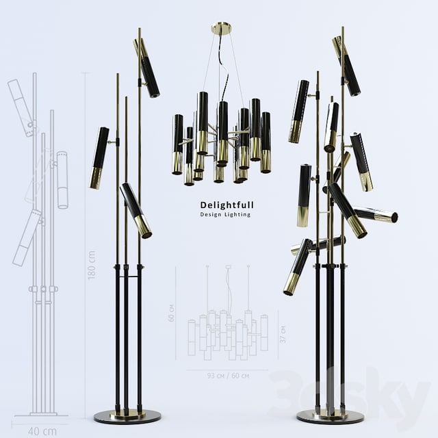 Floor lamps and ceiling lighting Ike Delightfull