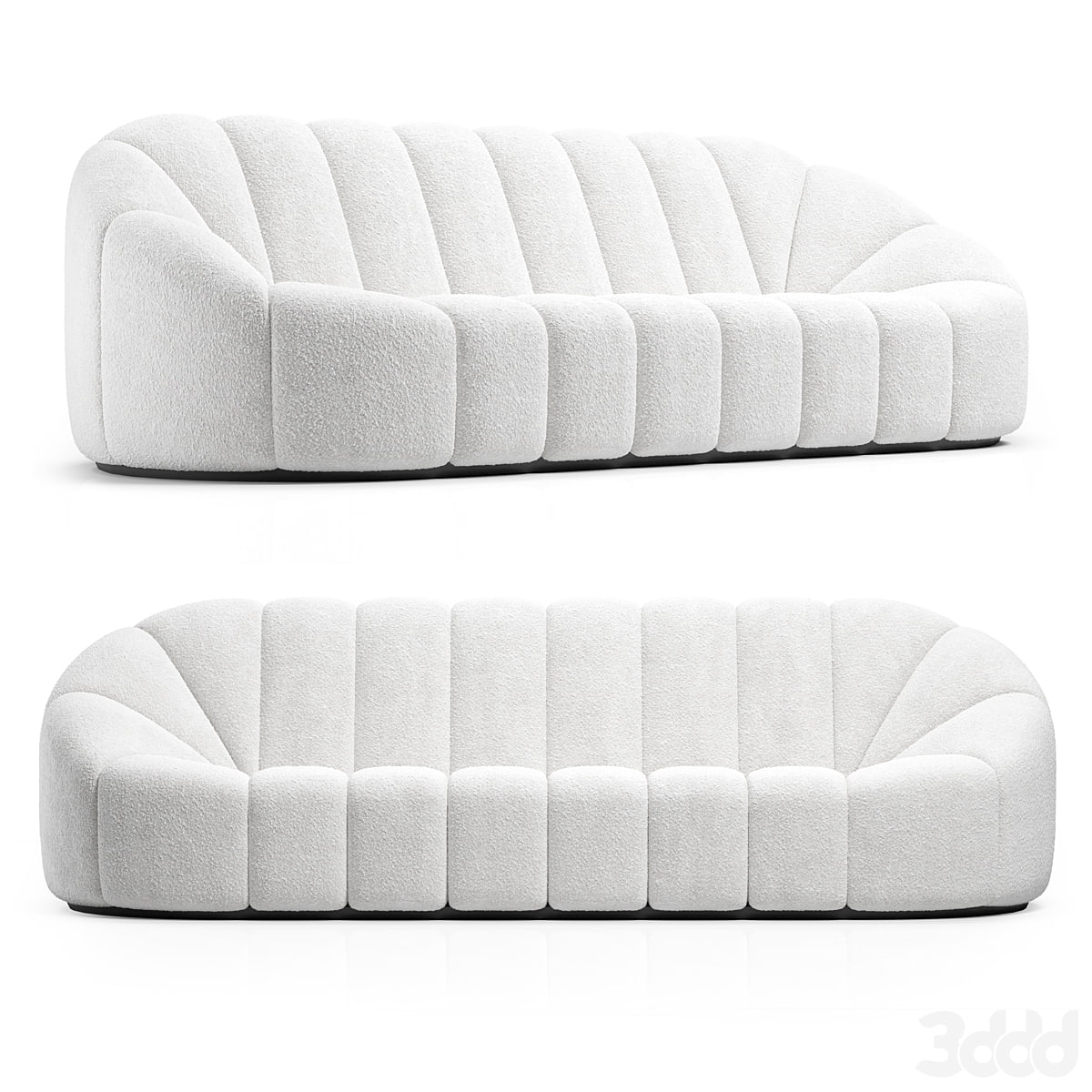 Alpha Sofa 3 seater / Pierre Paulin