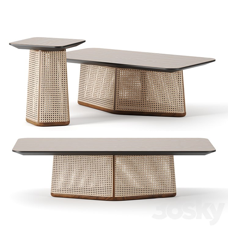 Colony coffee tables by Miniforms
