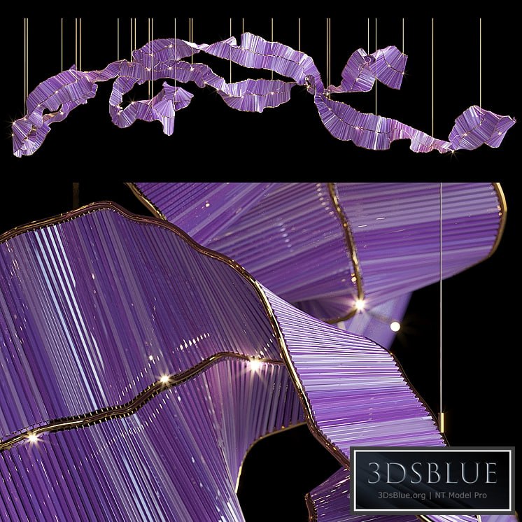 Light composition Vargov Design - Ribbon