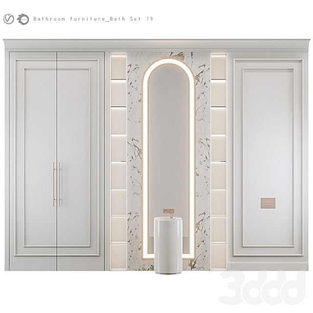 Bathroom furniture Bath Set 19