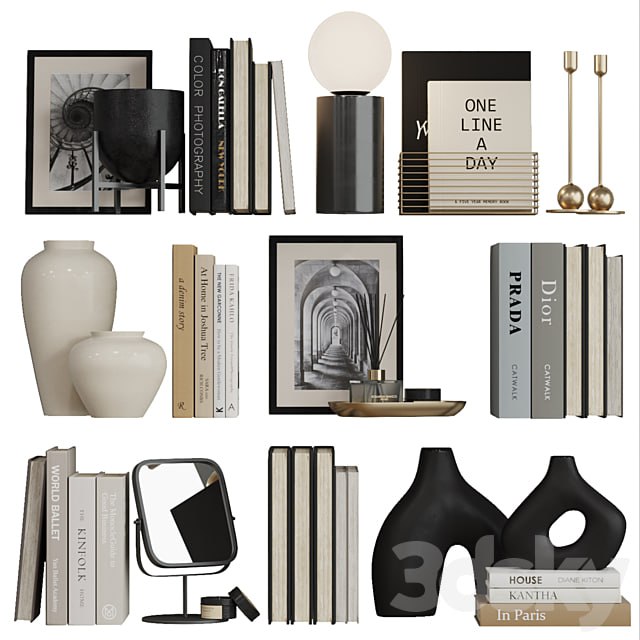 Decor shelf set 8 H&M