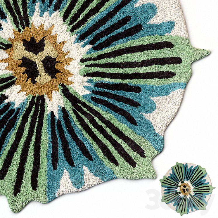 Rug Missoni Home Anemones Sofia Bath Rug V3