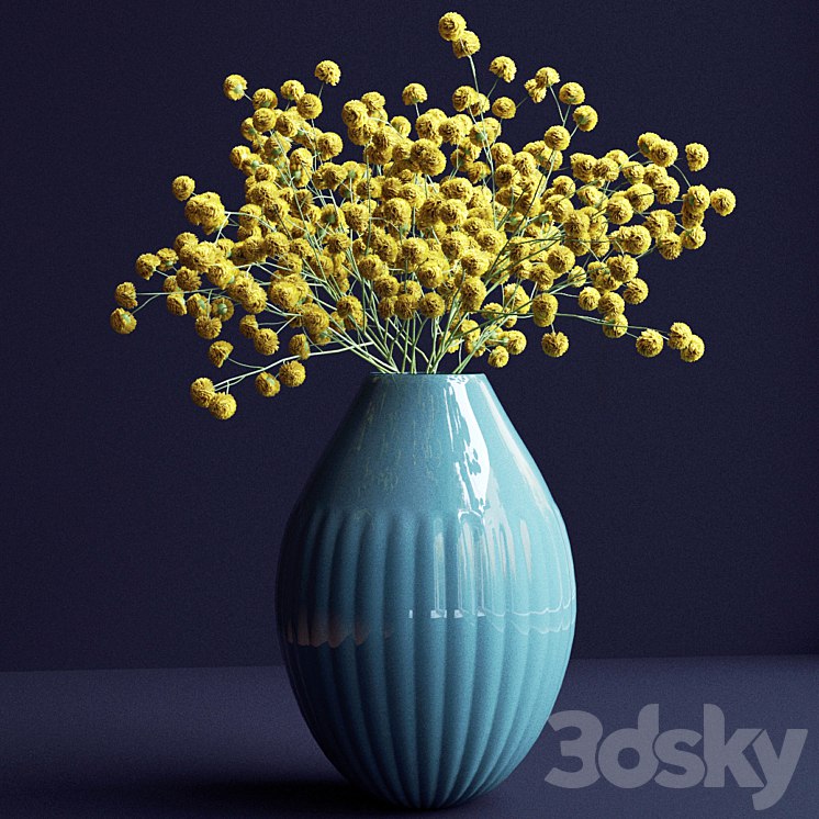 A bouquet of flowers in a vase 17