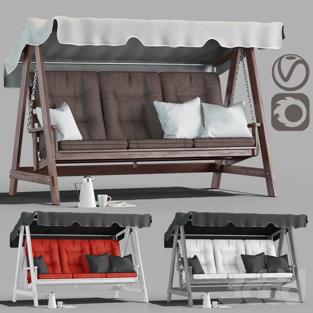 Garden swings kornhult in 3 colors