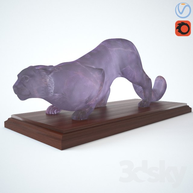 Figurine Snow Leopard