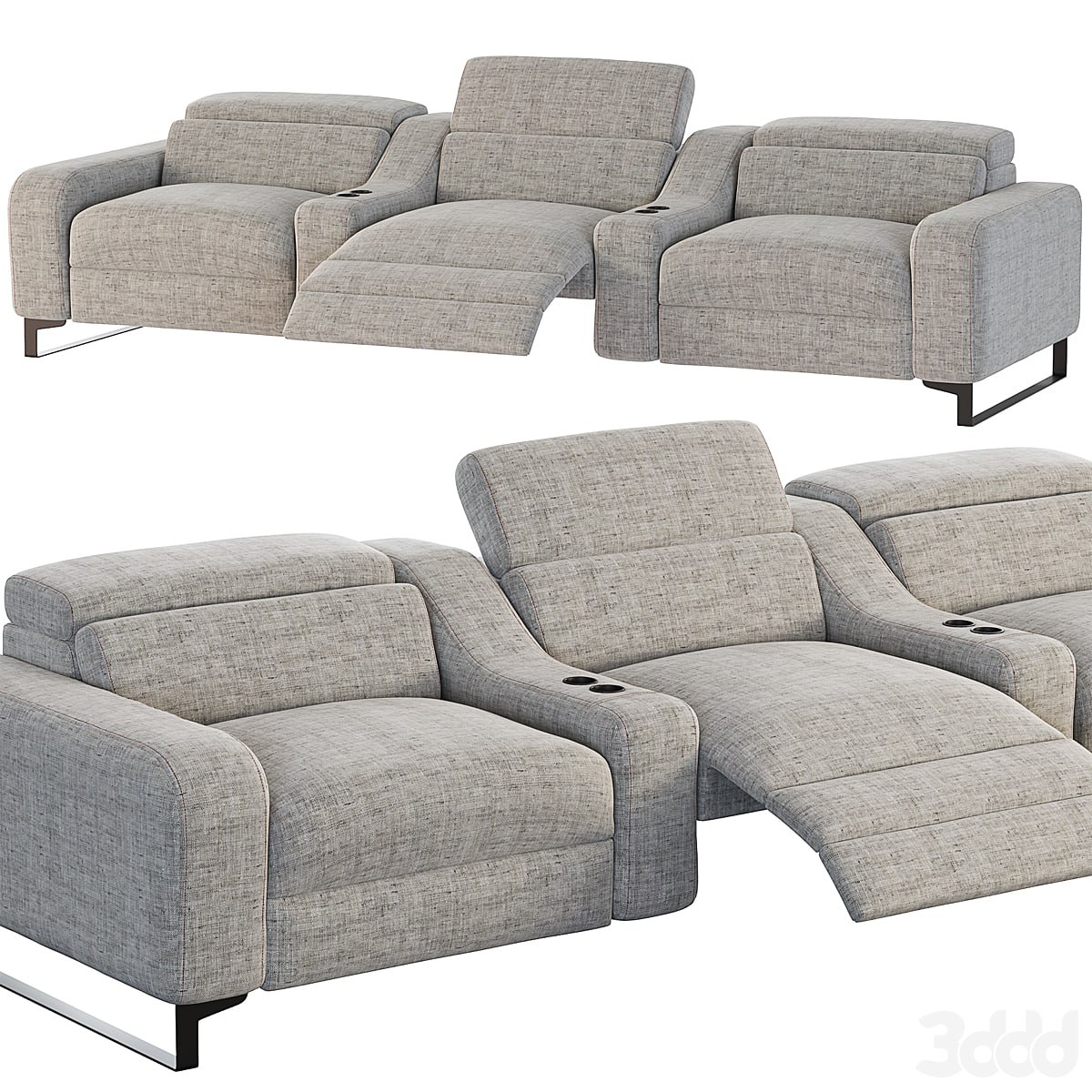 Cinema Lory Theater Sofa by Braccisofas