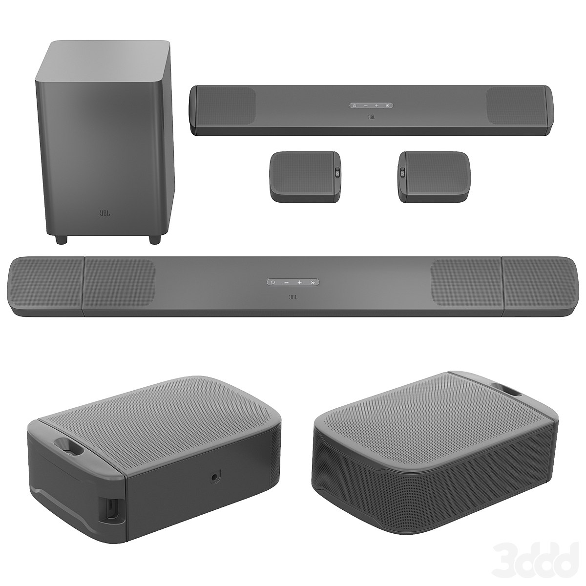 Soundbar JBL Bar True Wireless Surround