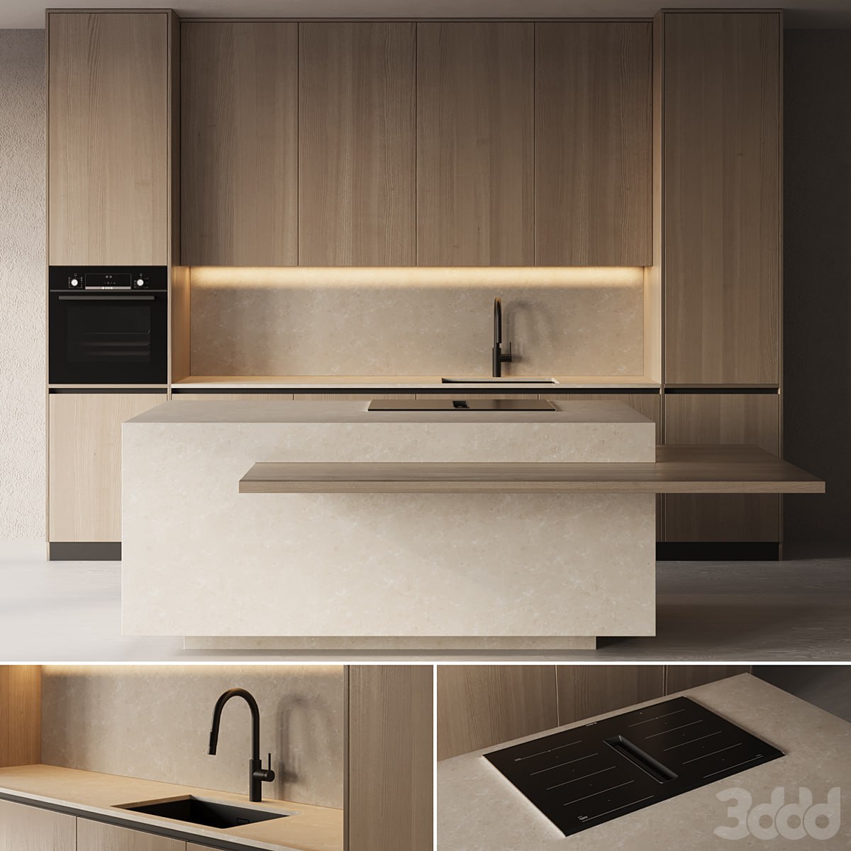 Kitchen in modern style Kitchen 02