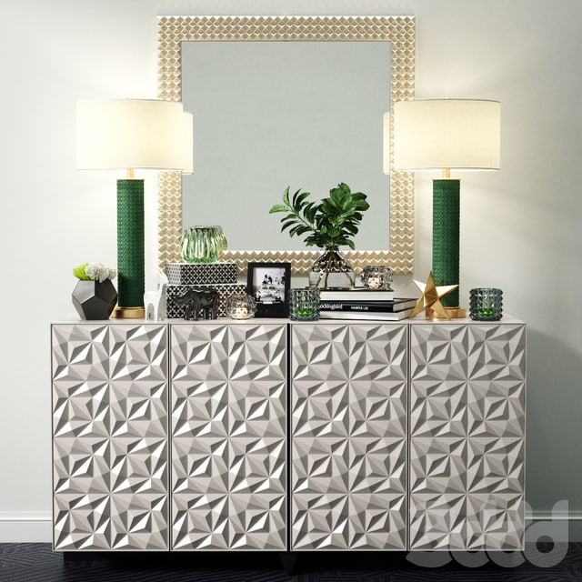 Sideboard Decorative Set 01