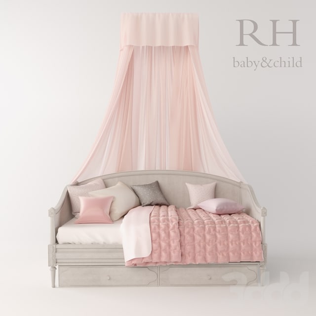 RH Bellina Arched Panel Daybed