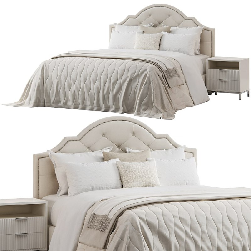 Bassett Bonnet Qween Headboard Bed