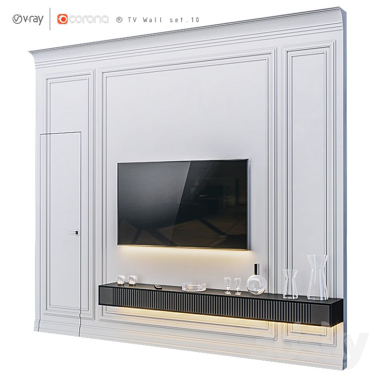 TV Wall set.10