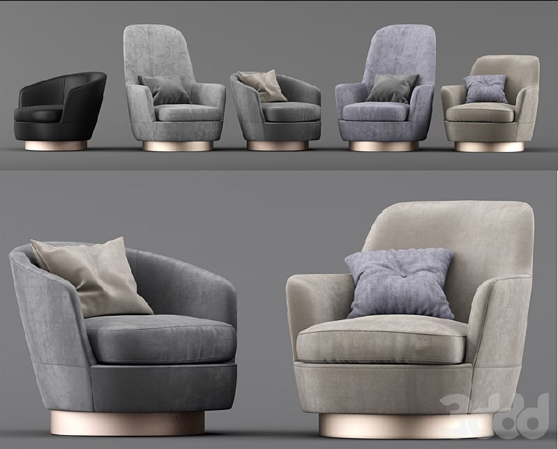 Chairs Minotti jacques