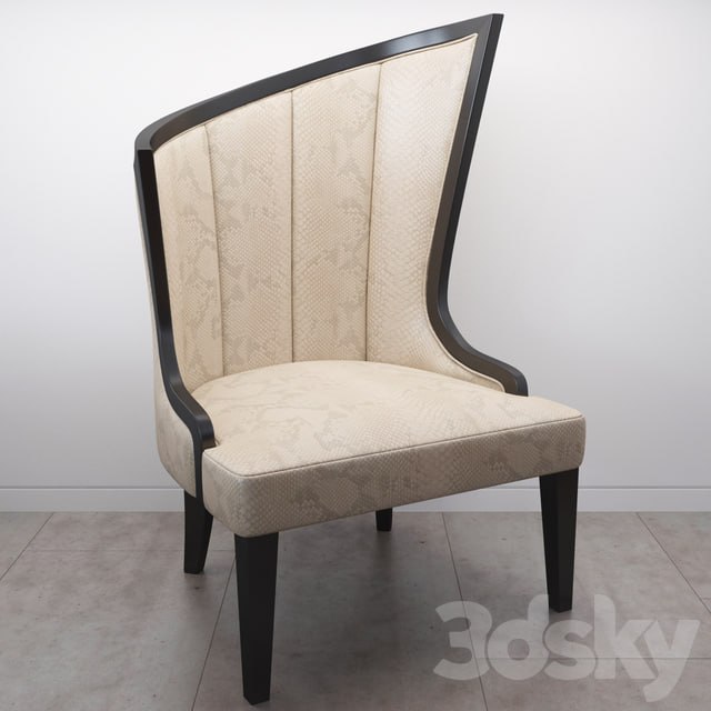A & X Vivaldi Transitional Lounge Chair