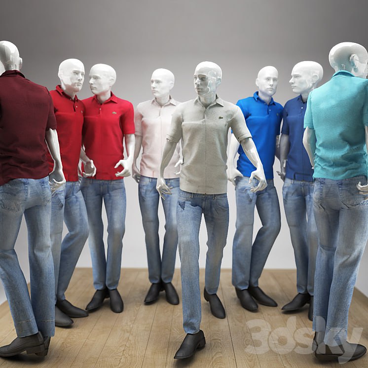 Mannequins man LACOSTE