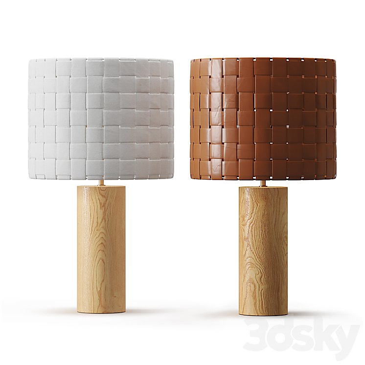 Shinola Parker Wood Table Lamp
