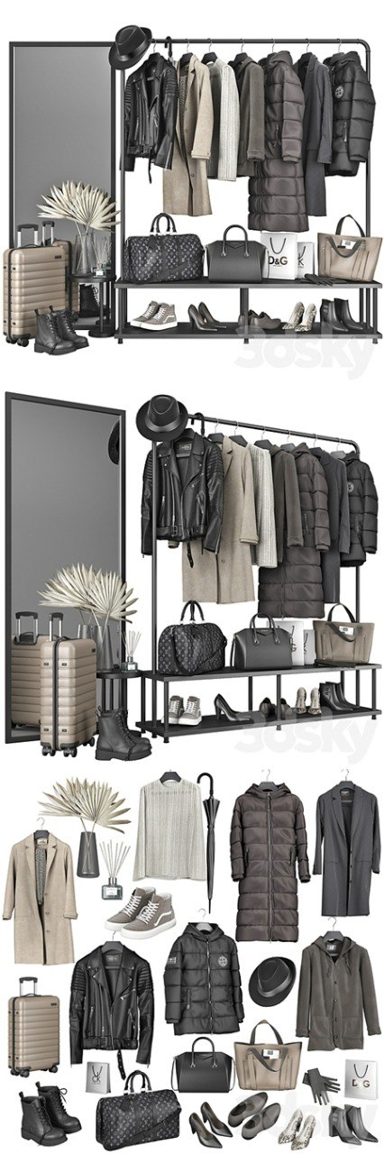 Hallway decorative set 1