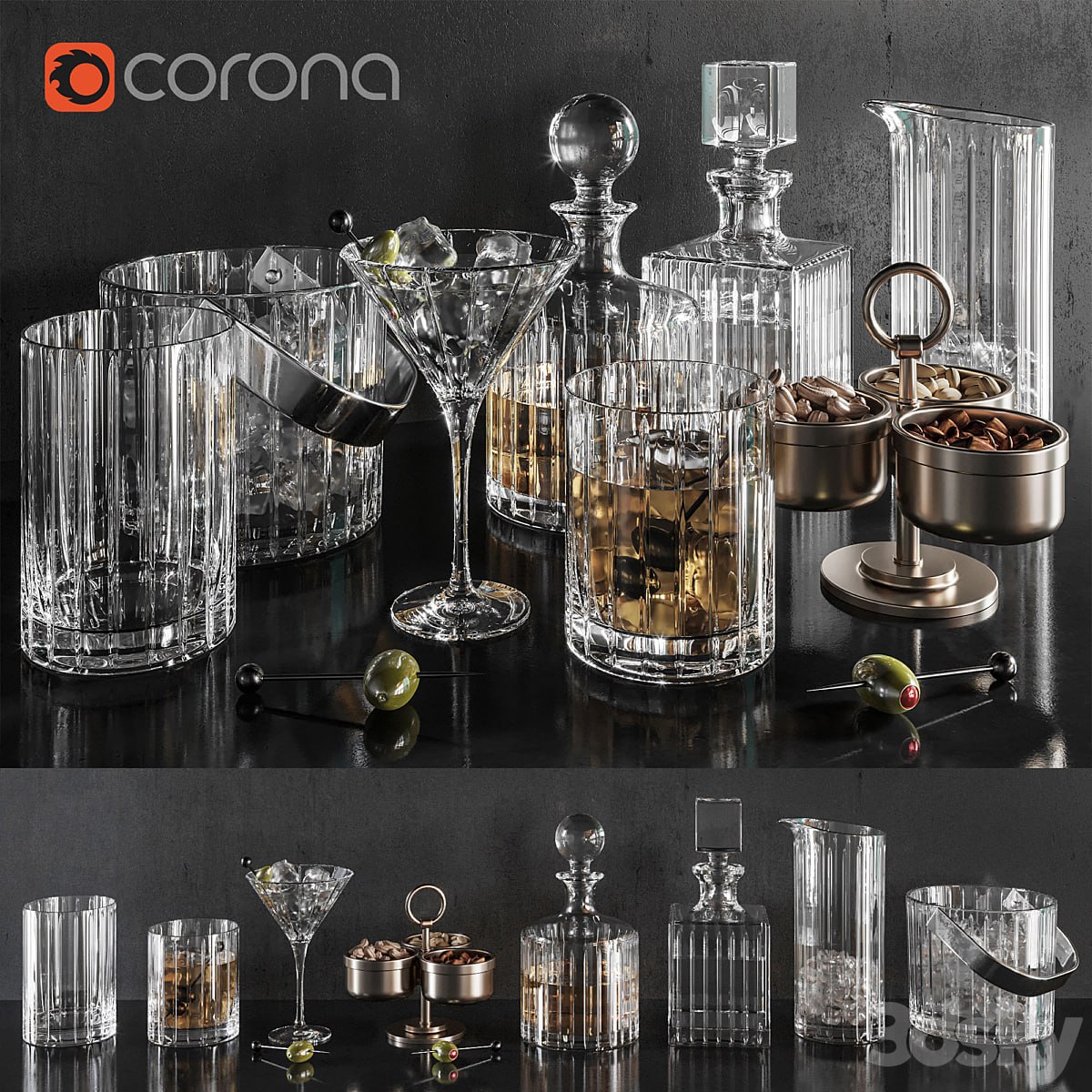 Restoration hardware Barware set01