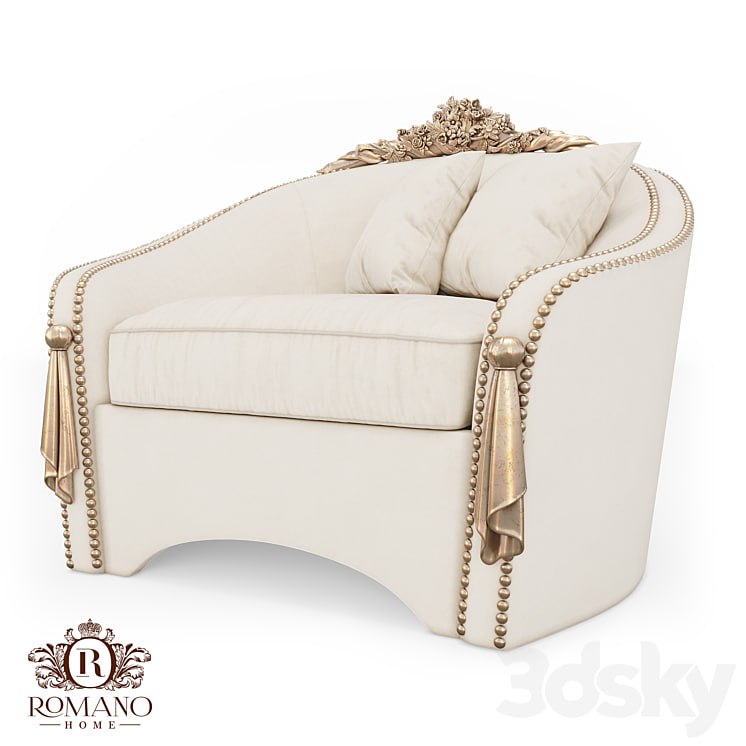 Armchair Madeleine Grand Romano Home