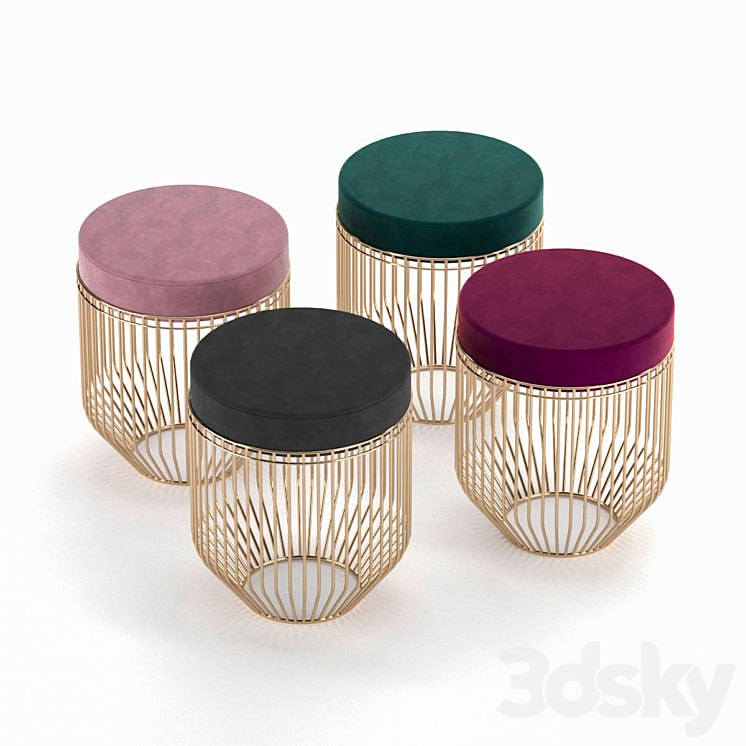 Upholstered bench in GARDA DECOR